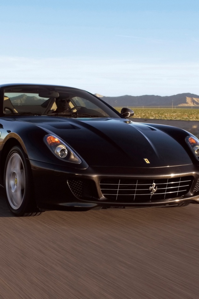 Черный Феррари 599 GTB