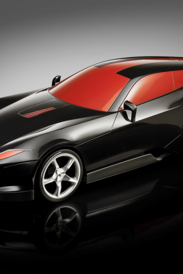 Черный Ferrari competition