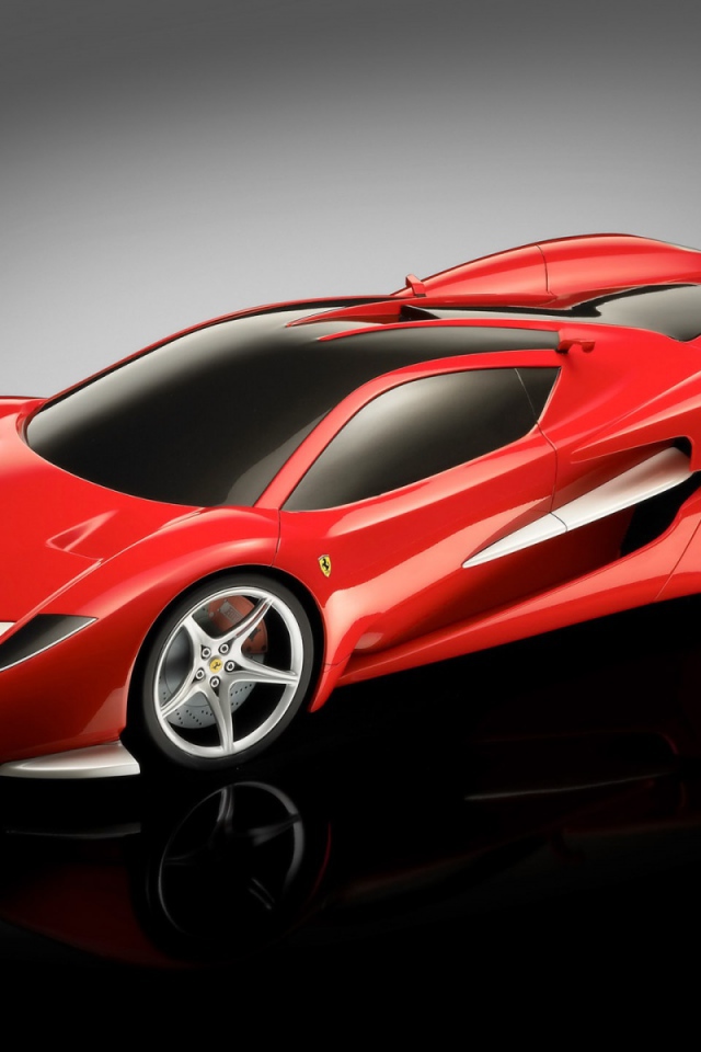 Красный Ferrari competition