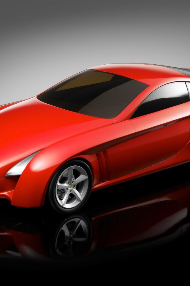 Новый дизайн автомашины Ferrari