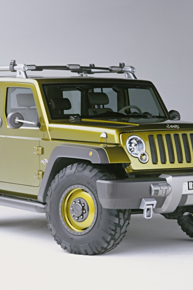 Jeep вид спереди