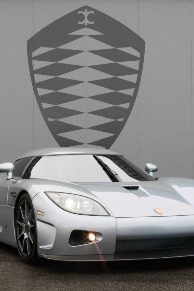 Серый Koenigsegg