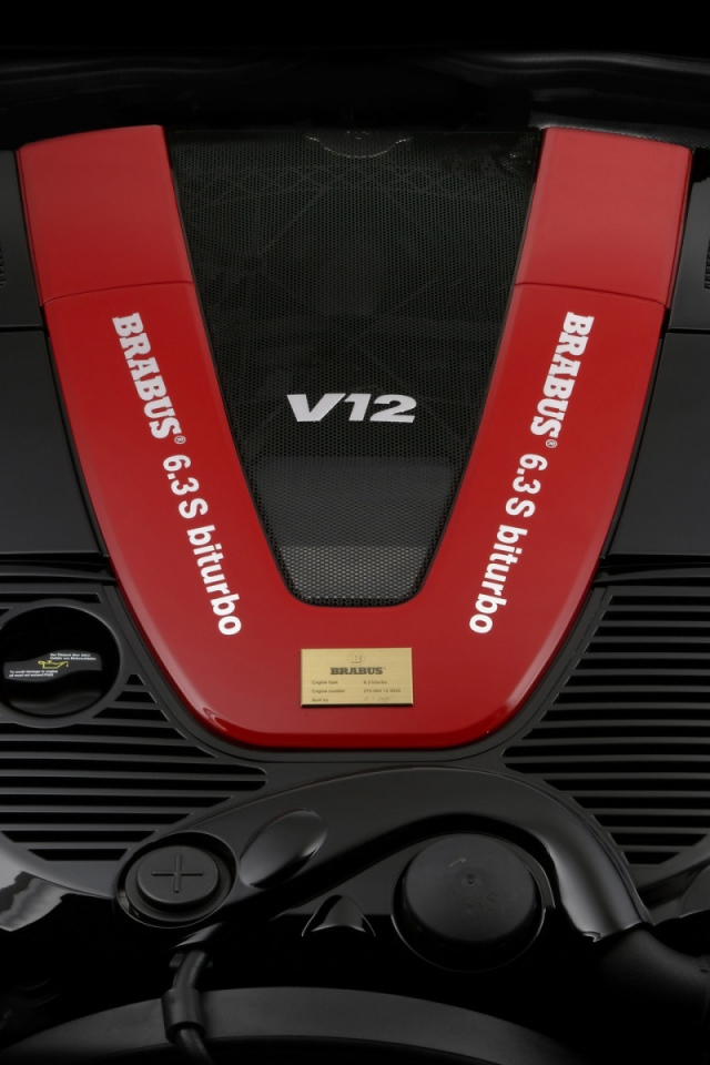 Brabus V12 двигатель