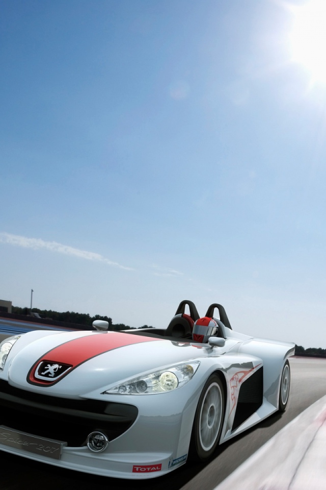 Peugeot на трассе