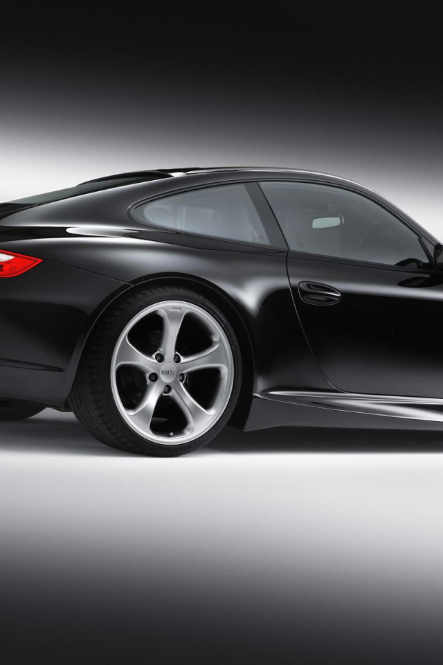 Porsche вид сбоку