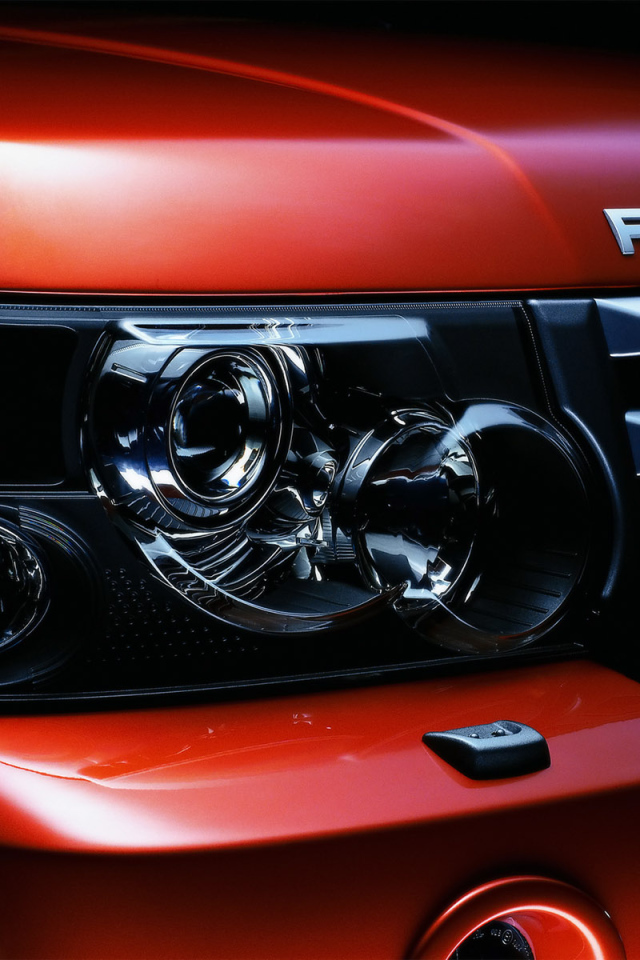 Range Rover sport вид спереди