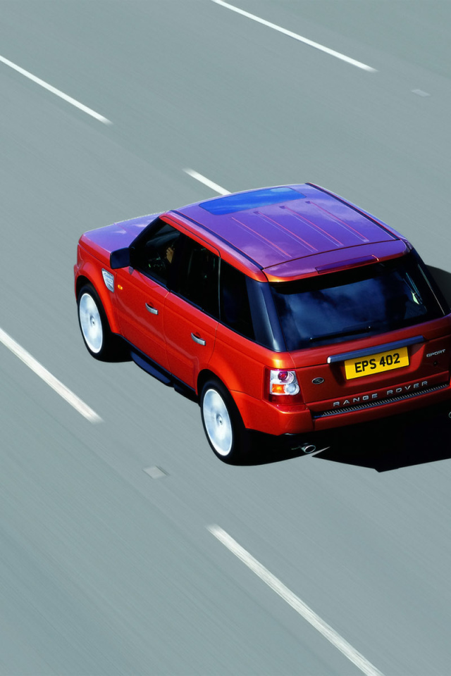Range Rover sport на ходу