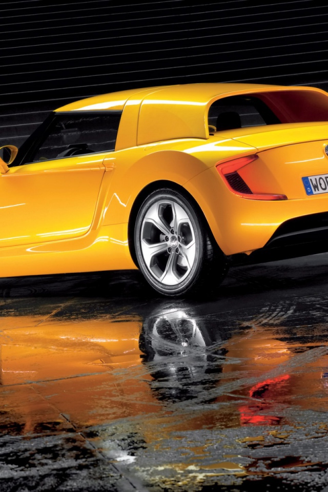 Volkswagen желтый