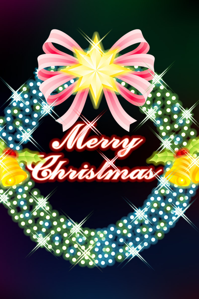 Красивый венок / Рождество