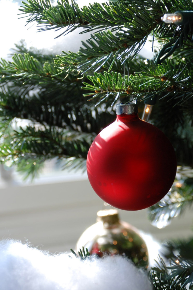 Красный шарик / Рождество