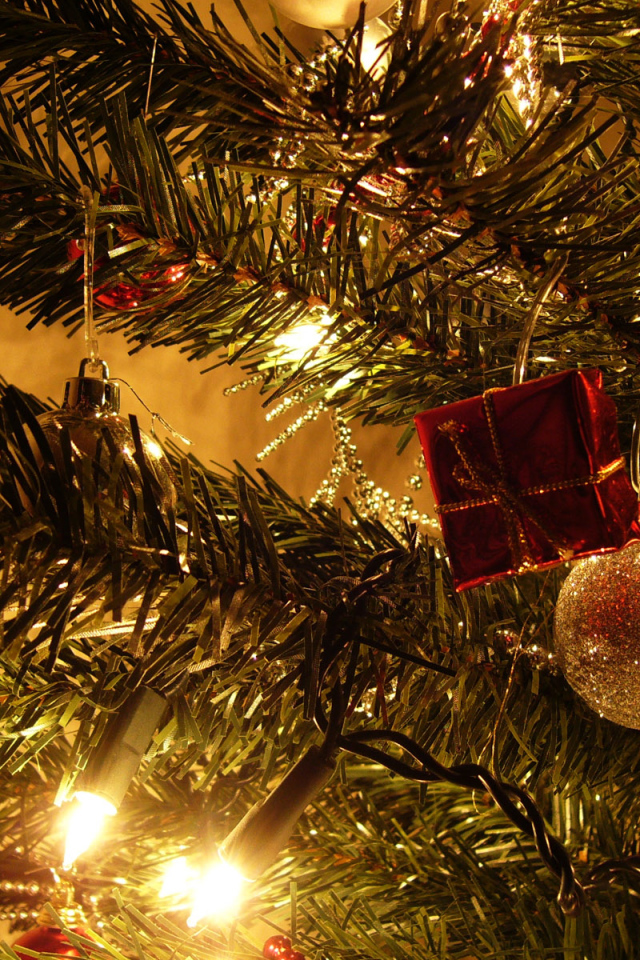 Красивая ель / Рождество