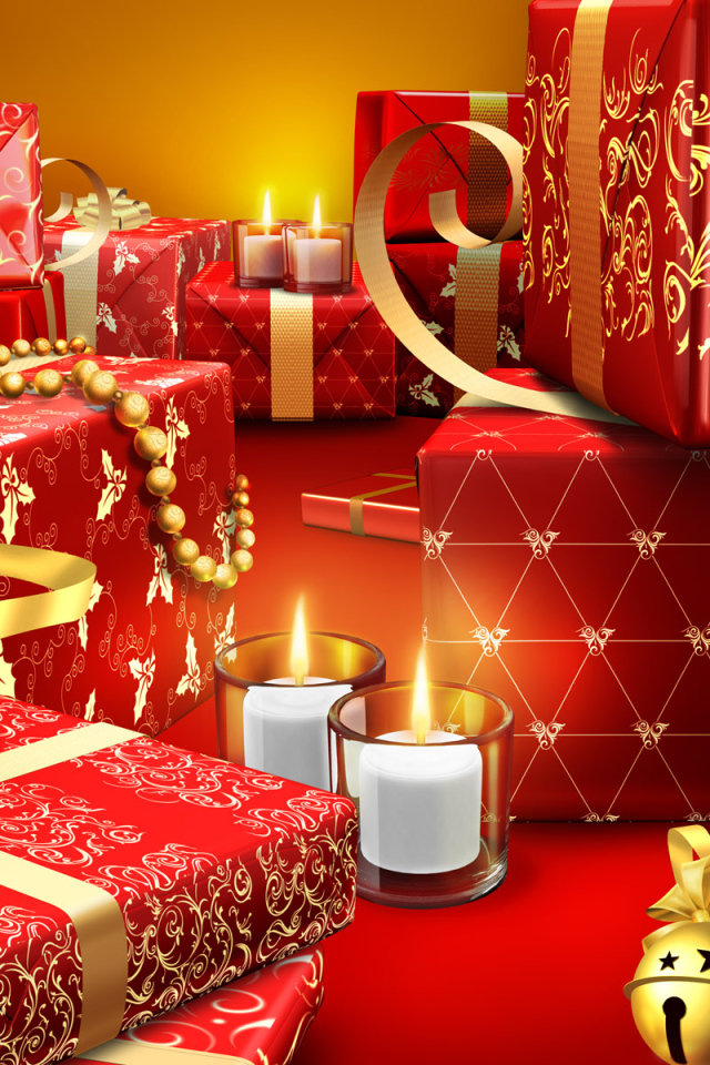 Много подарков на рождество