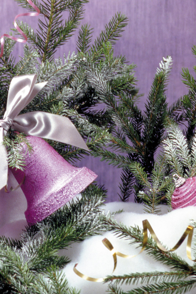 Фиолетовые колокольчики / Рождество