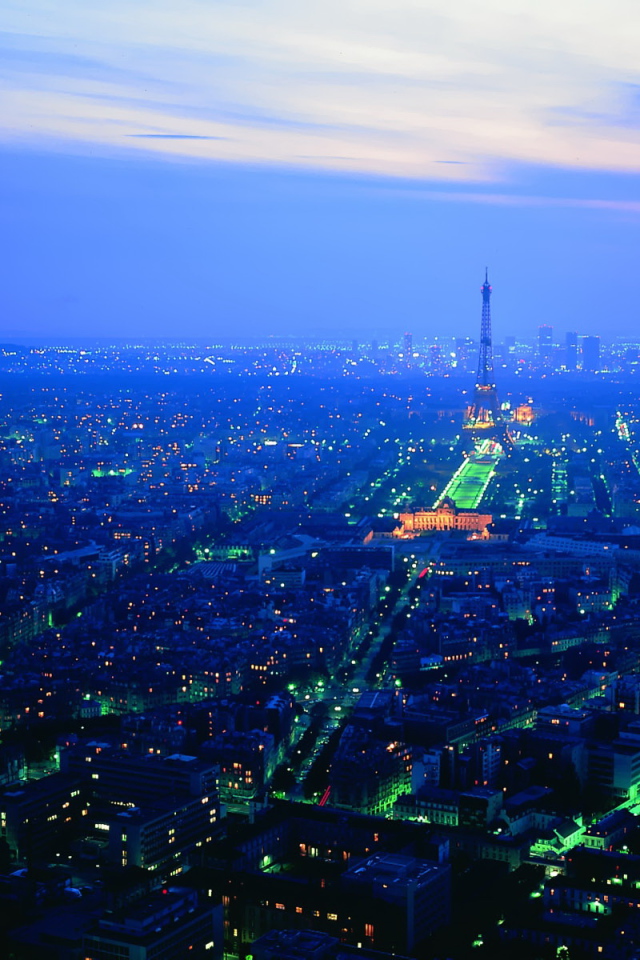 Париж сверху