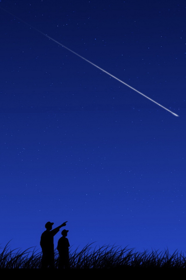 Падающая комета