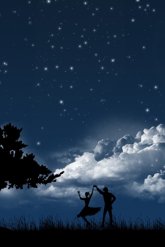 Танец в свете луны