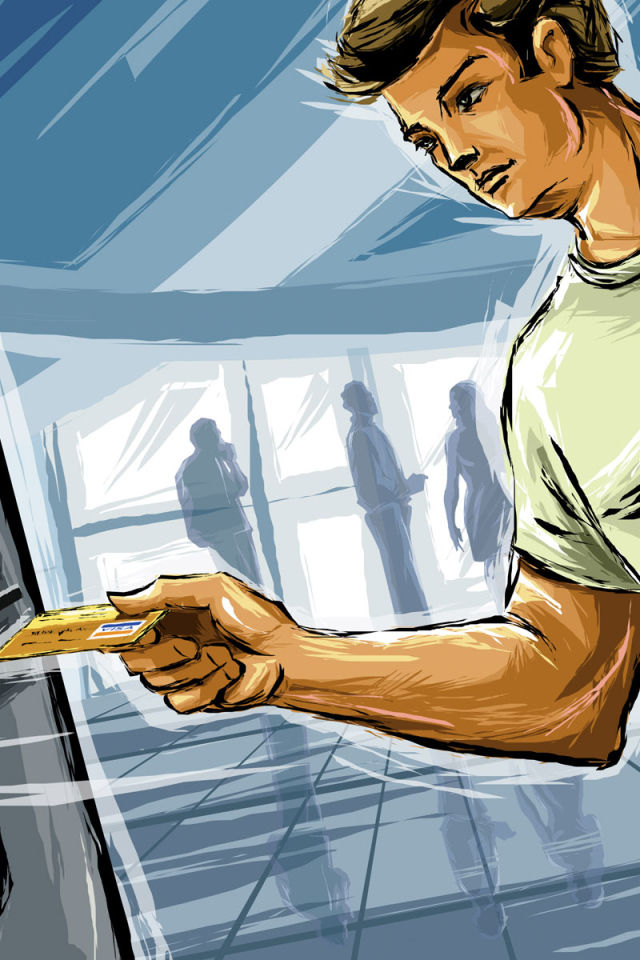 Возле Банкомата