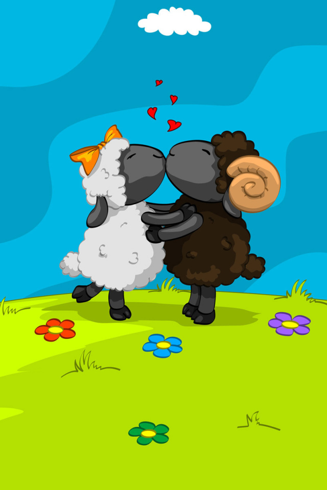 Влюбленные овечки