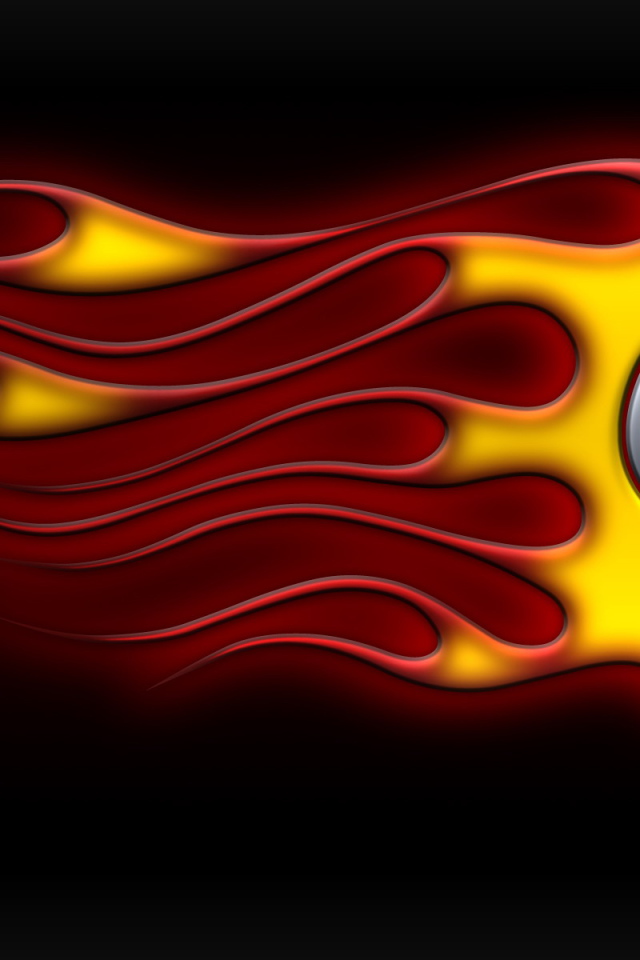 Череп в огне