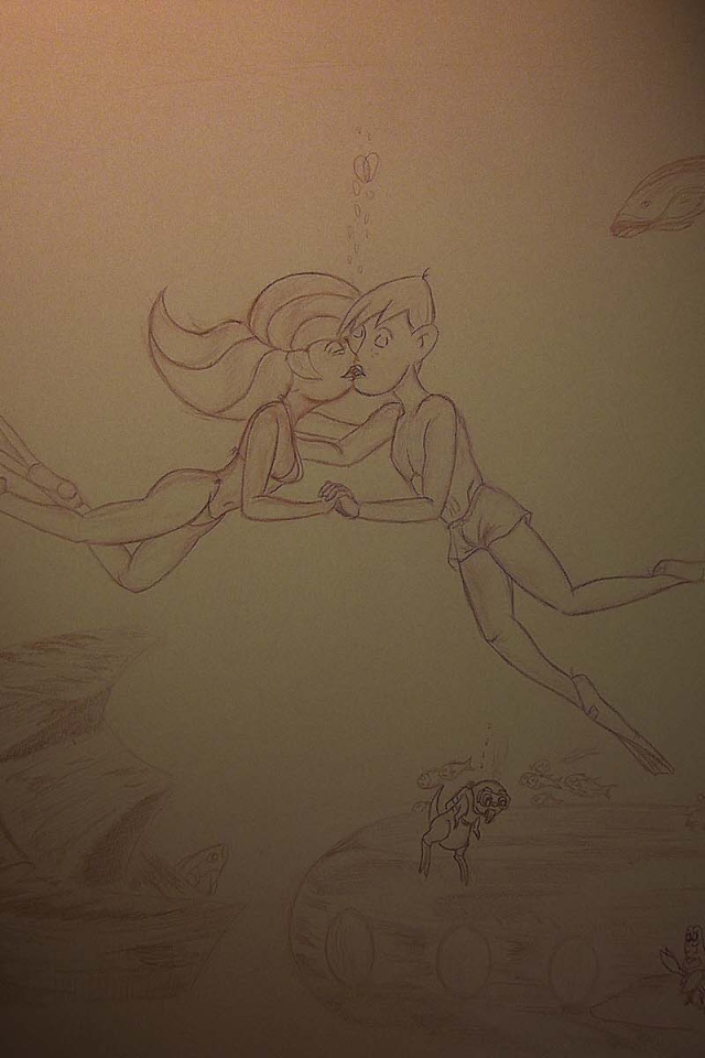 Подводный поцелуй