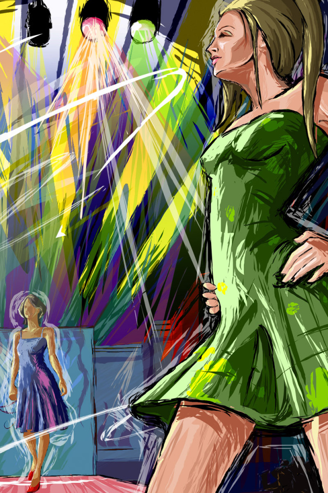 Показ модной одежды