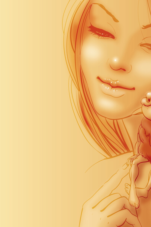 Девушка и гном