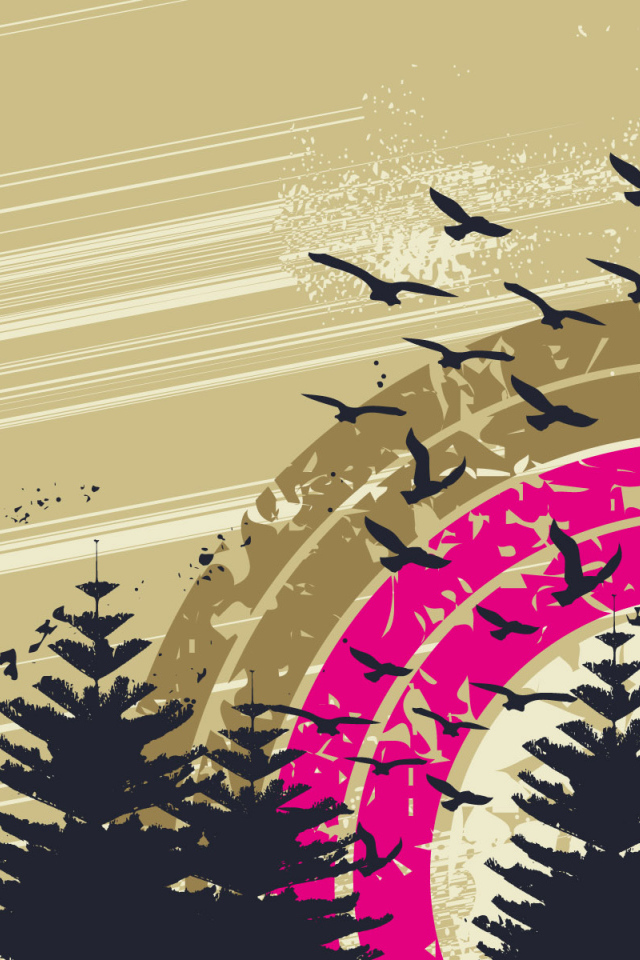 Векторные птицы