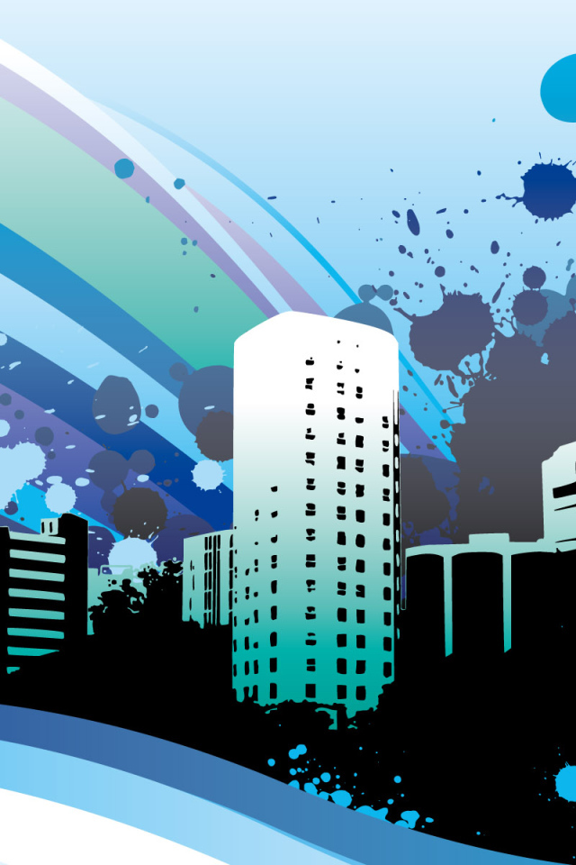 Векторный город