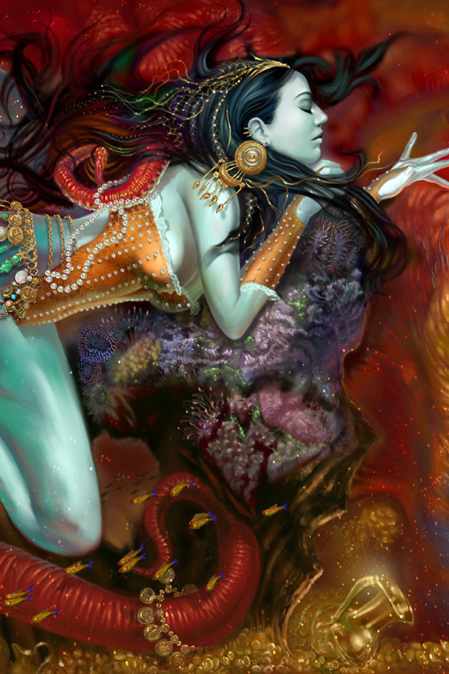 Сказочная русалка