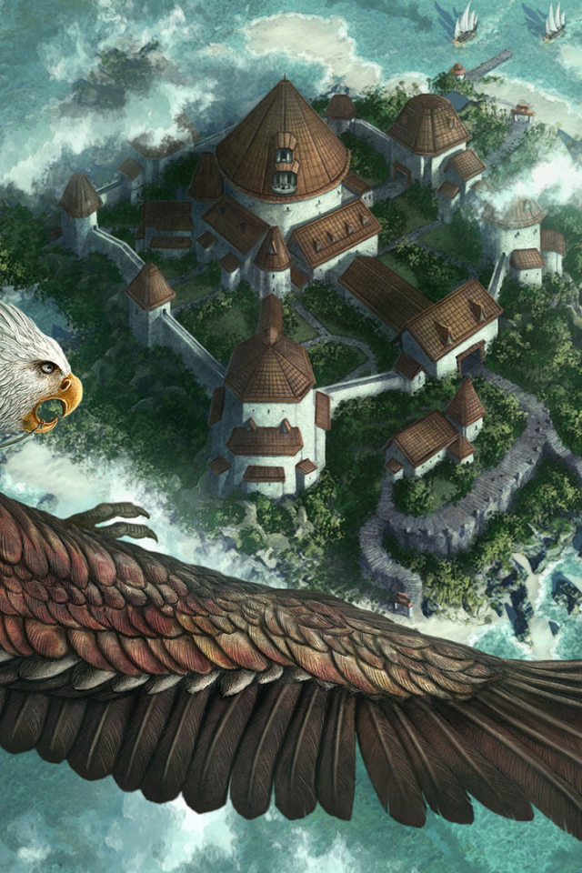 Полет над замком