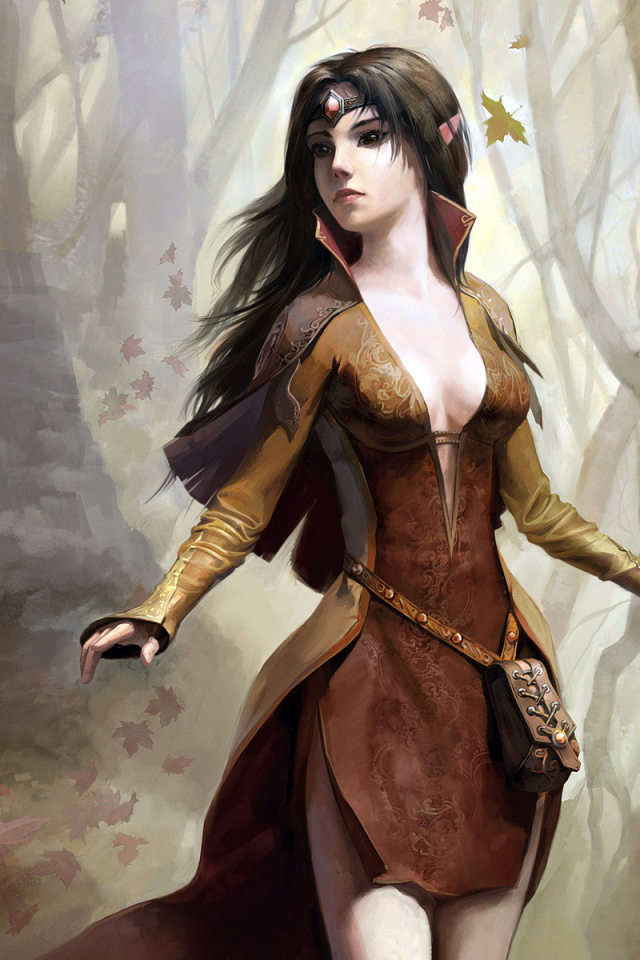 Лесная красавица