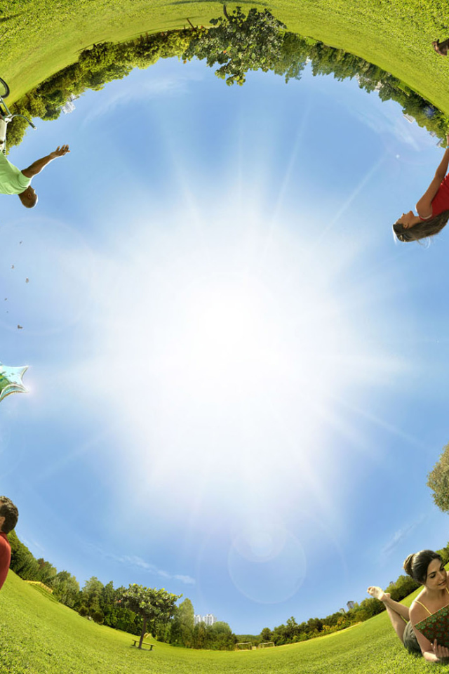 Зеленый парк