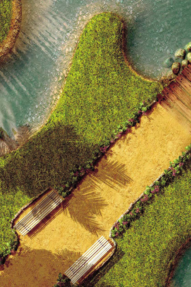 Ландшафтный дизайн / Гитара