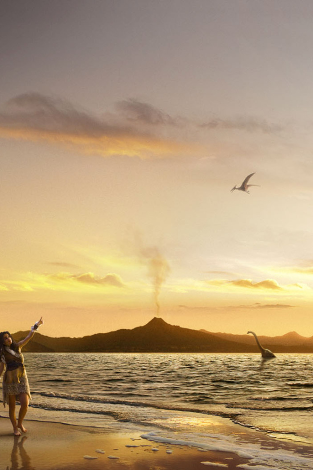 Прогулка на пляже