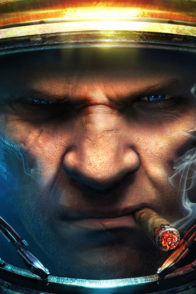 Лицо Star Craft 2
