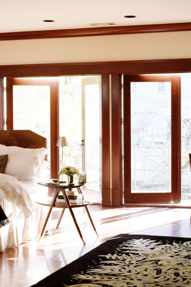 Спальня с выходом на террасу