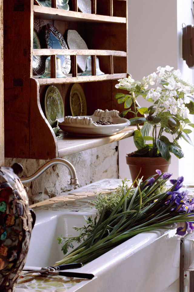 Кухня в старом стиле