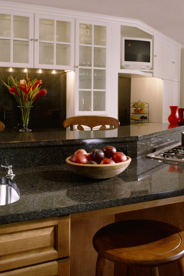 Просторная кухня