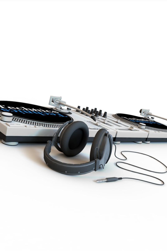 Technics - рабочий стол Диджея