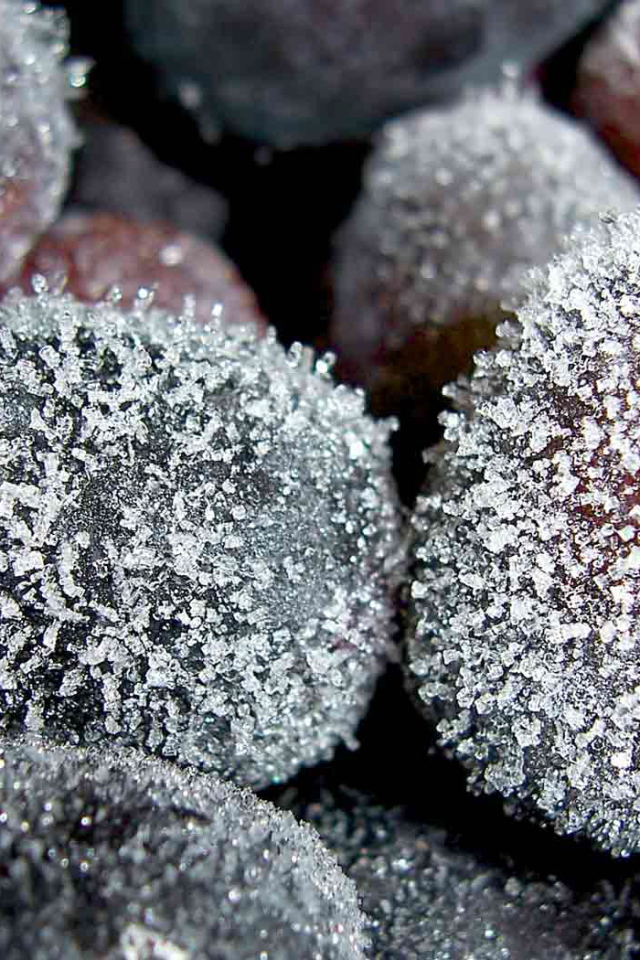 замороженный виноград