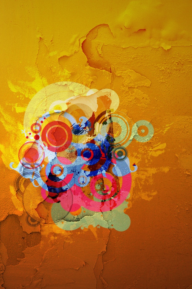 Цветная стена