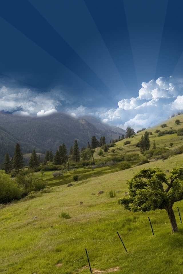 Небо Горы Вершины