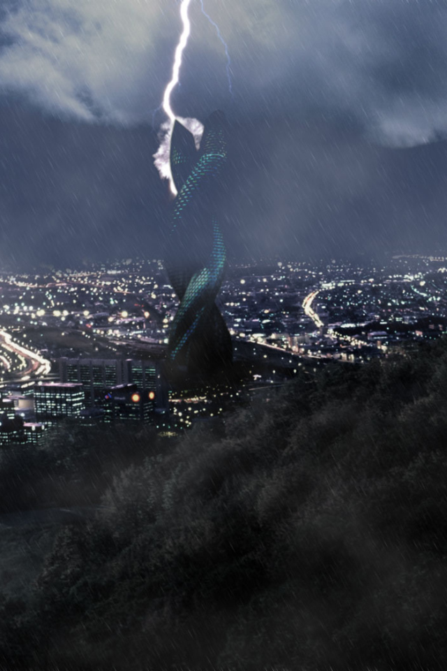 Удар молнии