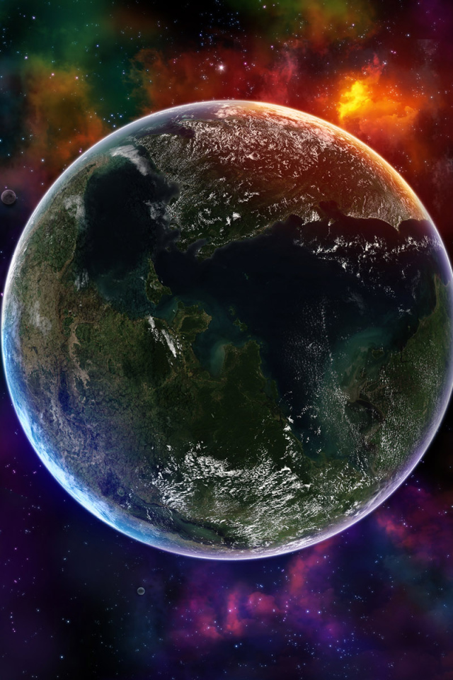 Маленькая планета в огромном космосе