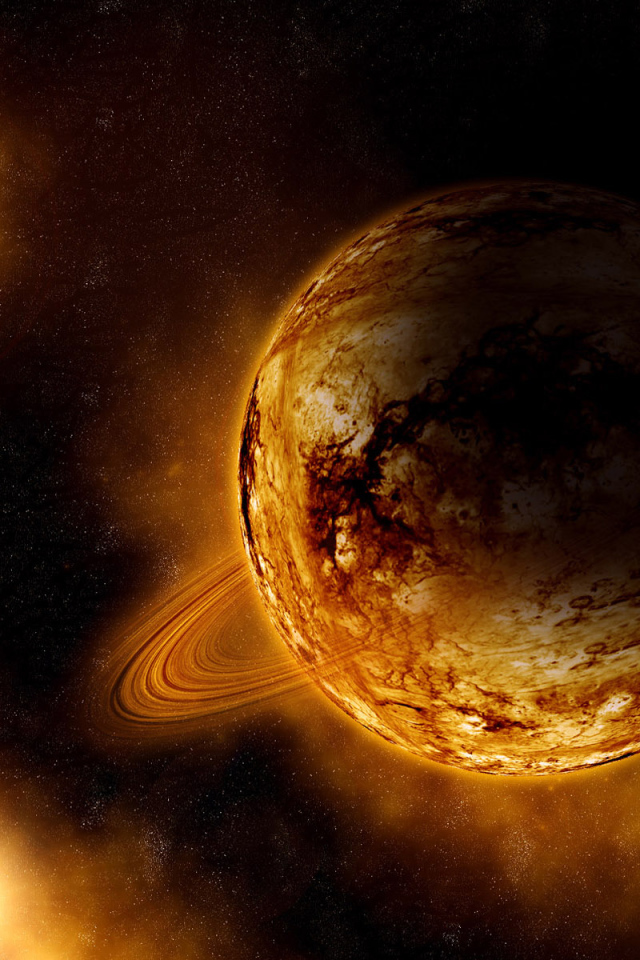 Пылающая планета