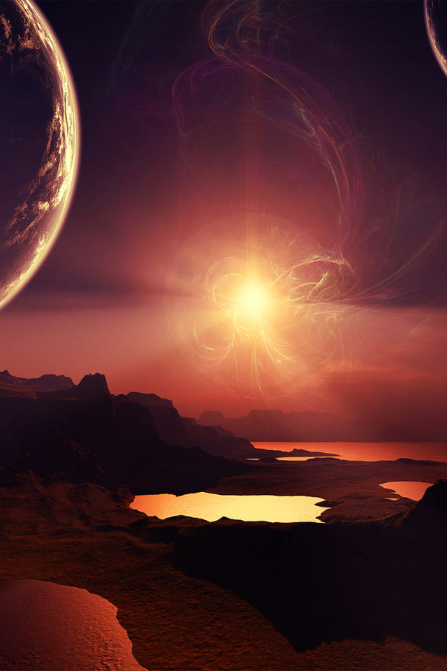 Невероятный небесный вид