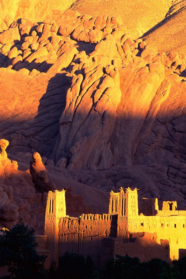 Руины Касбах / Ущелье Дадес / Марокко / Африка