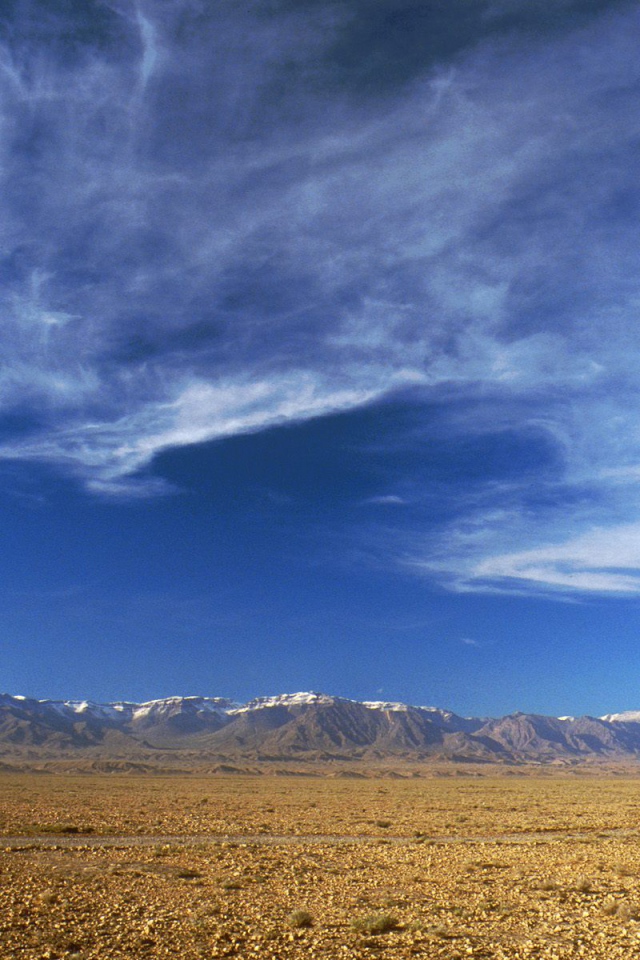 Снег на Горе Атлас / Марокко / Африка