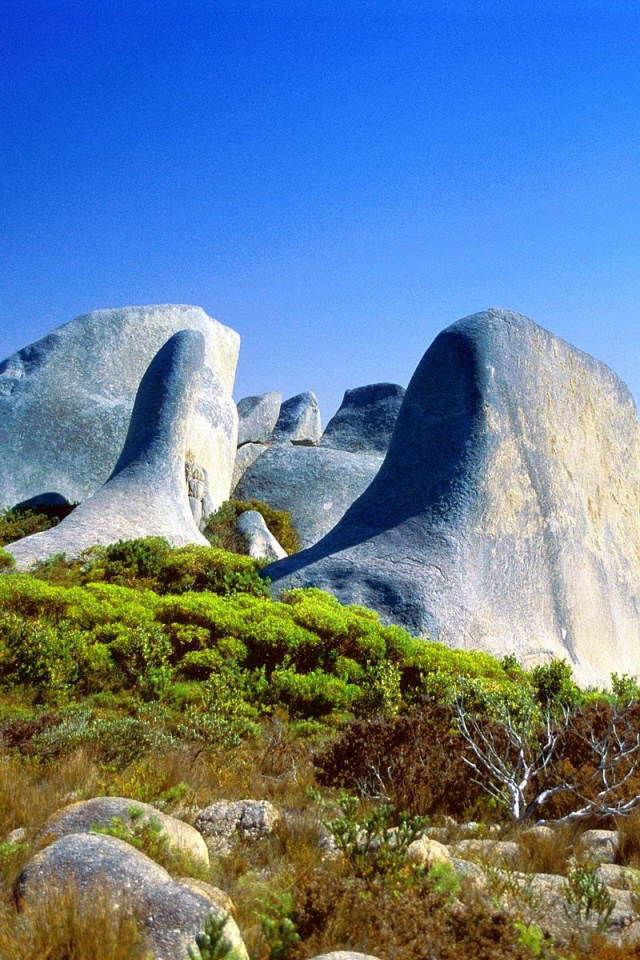 Разрушенный Гранит / Берег Cheynes / Австралия