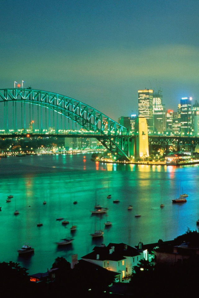 Сиднейская гавань в сумраке